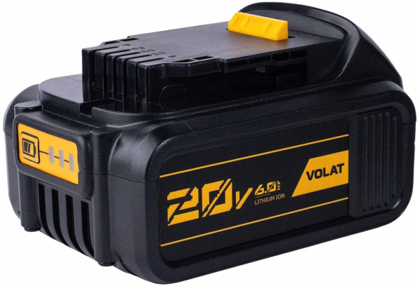 Изображение товара Батарея VOLAT VT-DEW-DCB-20.0V6.0AH для электроинструментов
