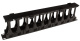 фото Кабельный организатор  Cabeus JB08-1U-100-PL-BK