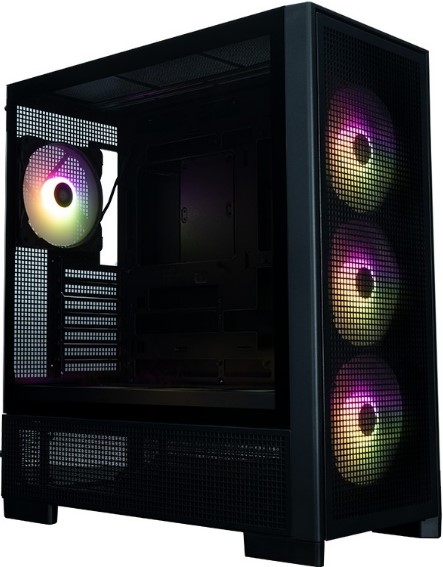 

Корпус ATX Xastra A700 7ARGB-C10-UC без БП, черный, боковая панель из закалённого стекла, 2*USB 3.0, USB Type-C, A700 7ARGB-C10-UC