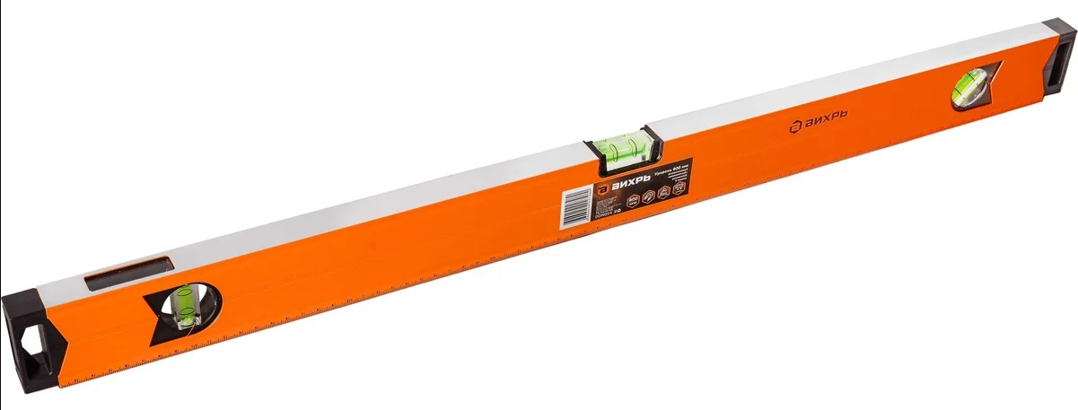 

Уровень Вихрь 73/11/4/19 алюминиевый "Магнитный" 800 мм, фрезерованный, 3 глазка (1 зеркальный), 73/11/4/19