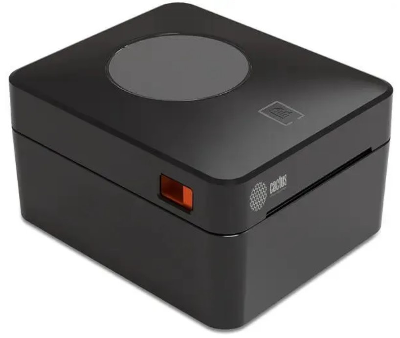 

Термопринтер Cactus CS-TP-D410U 203dpi 160мм/с/USB для печ.этик. черный, CS-TP-D410U