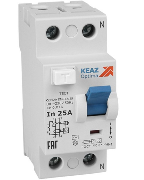 Изображение товара УЗО КЭАЗ 254191