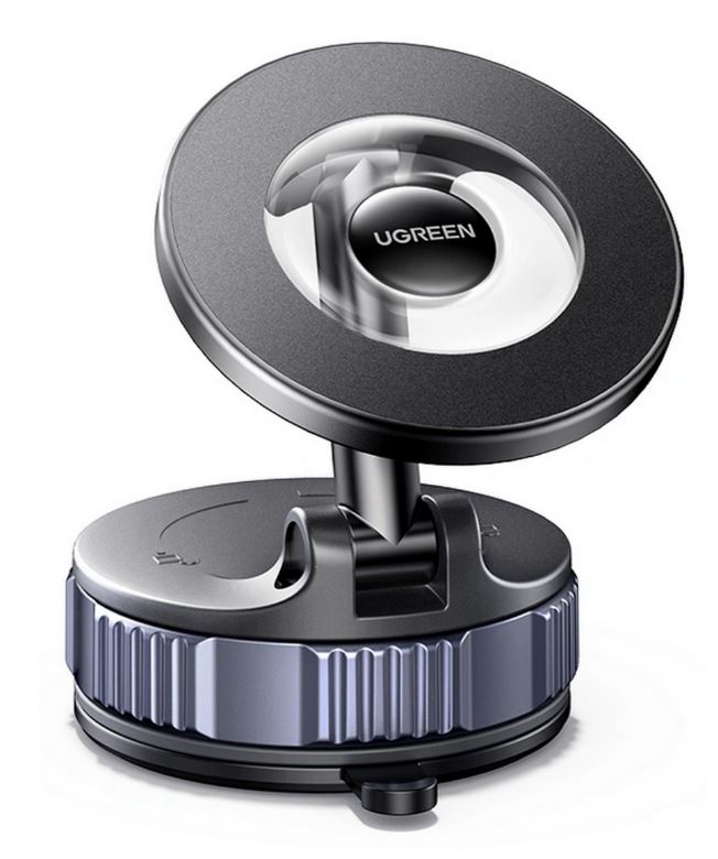

Держатель UGREEN LP970 75666_ магнитный вакуумный для телефона Suction Cup Magnetic Phone Mount. Цвет: черный (75666), LP970