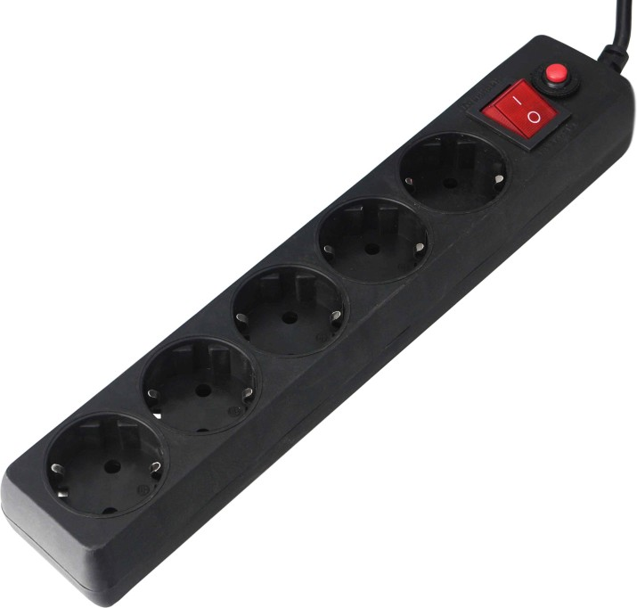 

Сетевой фильтр Garnizon EHLB-1 5р 10А 1.8м черный, EHLB-1