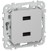 фото Розетка USB  IEK FI-U21-D31-K47