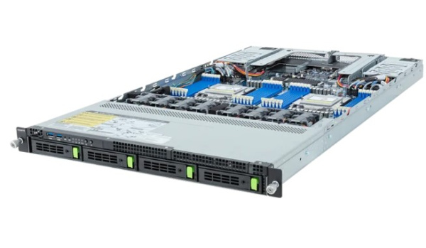 Изображение товара Серверная платформа GIGABYTE R183-Z93-ACD1 2xSP5 24 слота DDR5 1U Hot Swap