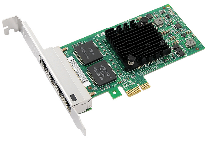 

Сетевой адаптер LR-LINK LREC9224PT PCIe x1 Quad-port Copper Gigabit Network Adapter with Intel I350 (4xRJ45), LREC9224PT