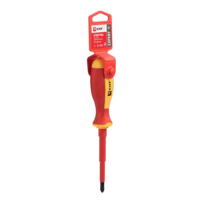 

Отвертка EKF ph-2-100-exp-in PROхima PH2х100мм Expert 1000В, ph-2-100-exp-in