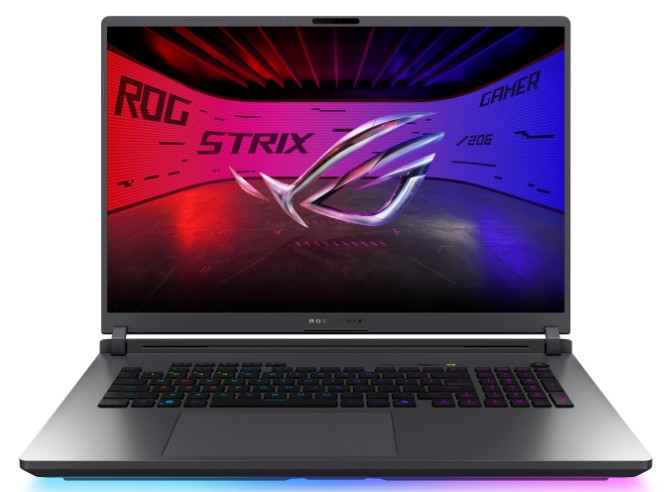 

Ноутбук ASUS ROG Strix G18 G815LR-S9085 90NR0LT1-M00390 U9-275HX/64GB/1TB SSD/GeForce RTX5070Ti 12GB/18" IPS WQXGA/WiFi/BT/Cam/noOS/grey, ROG Strix G18 G815LR-S9085