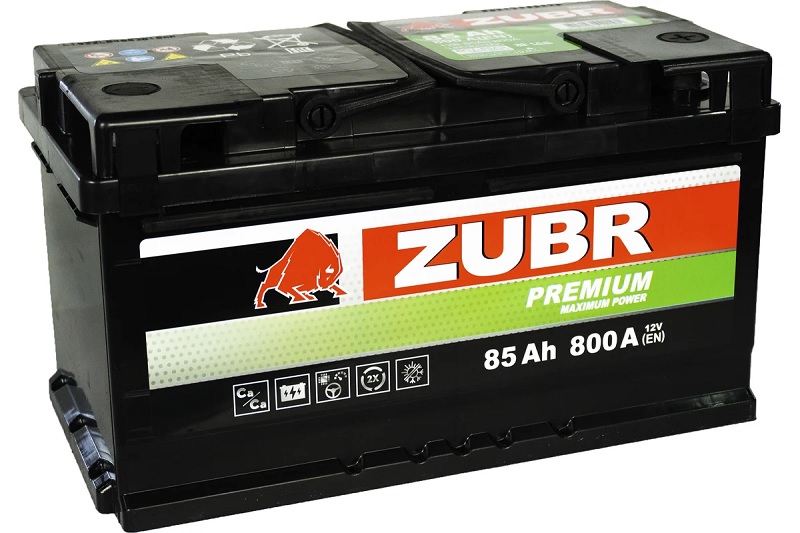 

Батарея ZUBR ZP850 Premium 85Ah R+ (низкий), ZP850