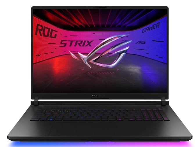 

Ноутбук ASUS ROG Strix SCAR 18 G835LW-SA190W 90NR0LI1-M008Y0 U9-275HX/64GB/1TB SSD/noDVD/GeForce RTX 5080 16GB /18" 2560x1600/Cam/BT/WiFi/Win11Home/Of, ROG Strix SCAR 18 G835LW-SA190W