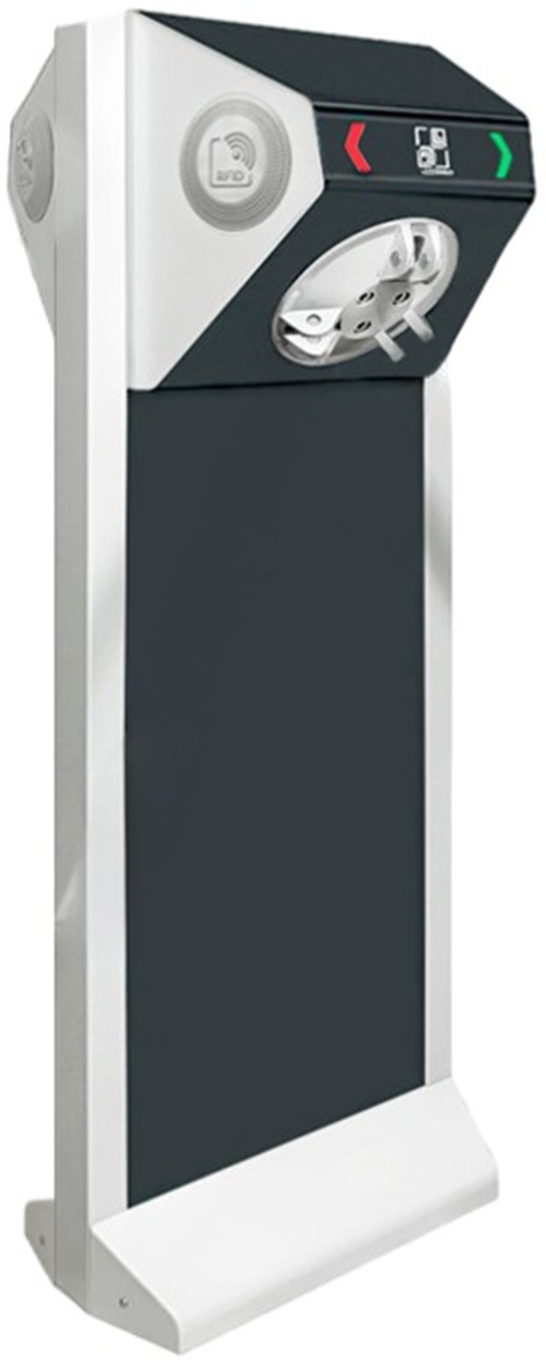 

Стойка CARDDEX STL-04NE двухпроходной электронной проходной без планок и пульта, STL-04NE