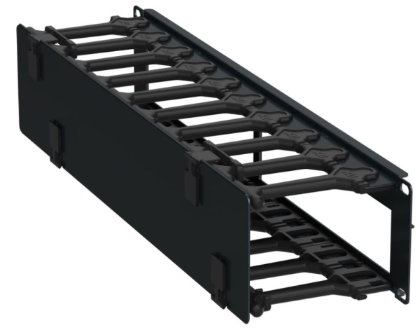 Изображение товара Кабельный организатор ITK ZP-CC05-02U-H-R