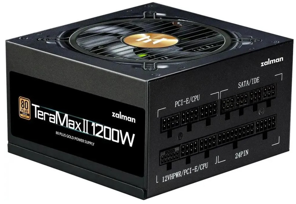 

Блок питания ATX Zalman ZM1200-TMX2 VIEW 1200W, 80+ Gold, 12VHPWR, full modular, ZM1200-TMX2 VIEW