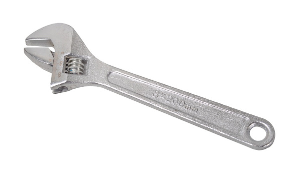 Изображение товара Разводной ключ Вихрь 73/6/10/1 200 мм для труб и крепежа