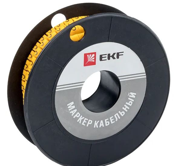

Маркер на кабель EKF plc-KM-1.5-C 1,5 мм2 "C" (1000 шт.) (ЕС-0), plc-KM-1.5-C