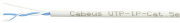 фото Кабель витая пара U/UTP 5e кат. 1 пара  Cabeus UTP-1P-Cat.5e-SOLID-20