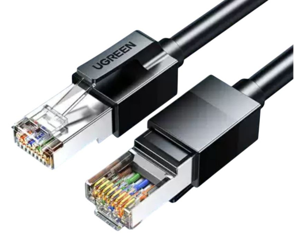 Изображение товара Кабель патч-корд UGreen NW316 10 м Cat6 RJ45 - RJ45 черный для сетевых подключений