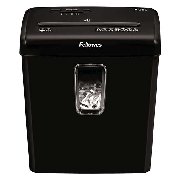 

Уничтожитель бумаг Fellowes Powershred P-30C FS-60081 DIN P-4, 4х34 мм, 6 л., 15 литров, Powershred P-30C