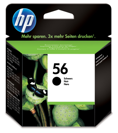 Изображение товара Картридж HP 56 черный струйный для моделей HP DeskJet и OfficeJet