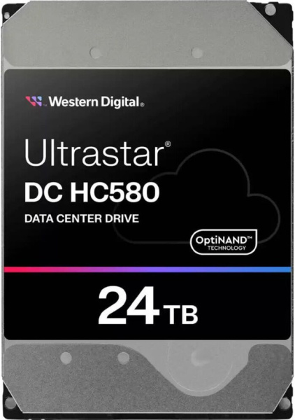 Изображение товара Жесткий диск 24TB SAS 12Gb/s Western Digital Ultrastar