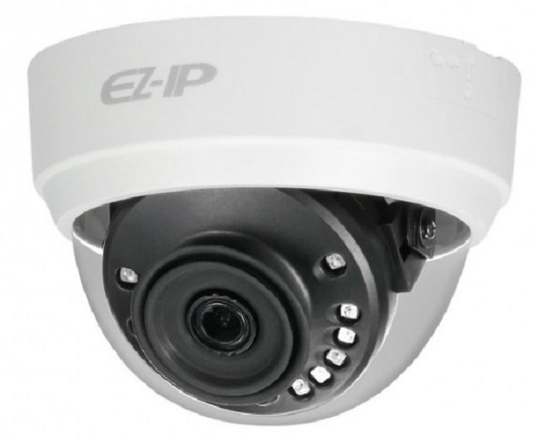 Видеокамера IP EZ-IP EZ-IPC-D1B20P-0360B 2Мп, 1/2,7" CMOS, ICR, 3.6мм, H.265+/H.265/H.264+/H.264, 4Мп//30кс, ИК-20м, DC12В, PoE
