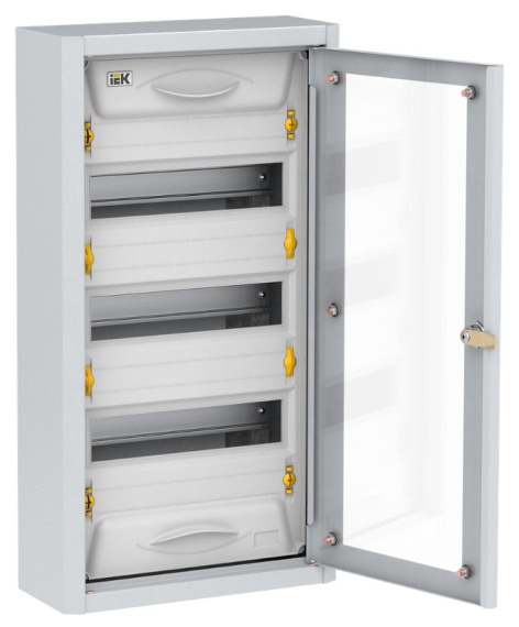 Изображение товара Щит распределительный навесной IEK MKM16-N-036-31-Z-U с прозрачной дверью