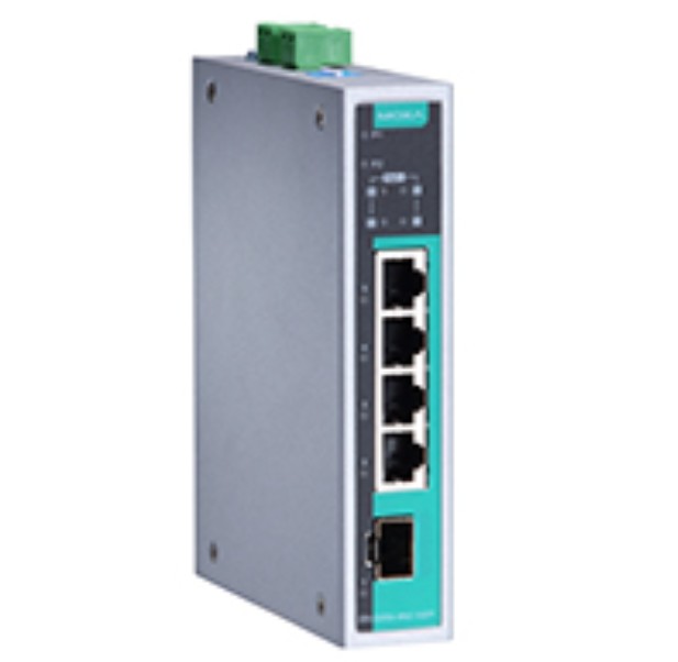 

Коммутатор PoE MOXA EDS-G205A-4PoE-1GSFP 1x10/100/1000BaseT port and 4 PoE/PoE+ ports, EDS-G205A-4PoE-1GSFP