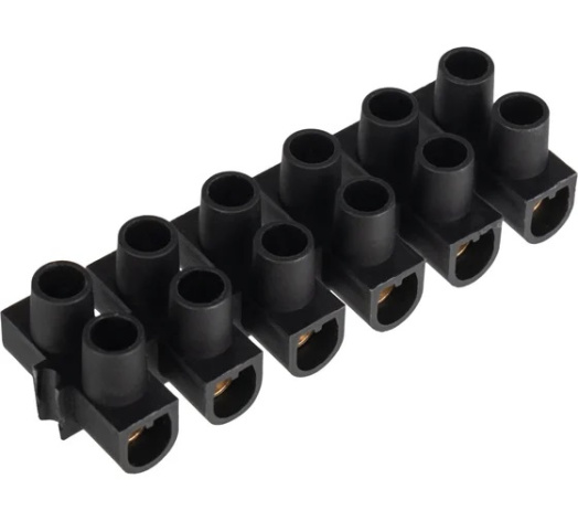 Изображение товара Клеммная колодка Rexant 07-5010-2-7 для электромонтажных работ 6 пар контактов