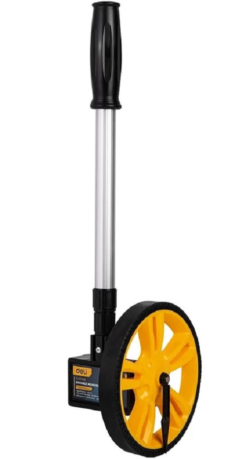 

Курвиметр Deli DL330060 с механическим счетчиком диаметр 150мм, точность± 0,5%, значение деления 0,1 мм, двухступенчатая алюминиевая масштабируемая ру, DL330060