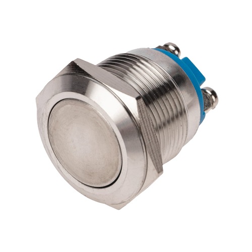 

Кнопка Rexant 36-3411 антивандальная диам. 19 Б/Фикс (2с винт) OFF-(ON) плоская (PBS-28В-2), 36-3411