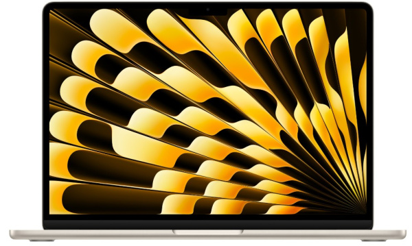 фото Ноутбук  Apple Macbook Air 15 (2025) в Уфе 15.3 ", M, 24 Гб RAM, 512 Гб SSD, M4 10-Core GPU, Золотистый