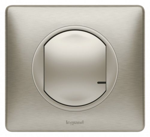 

Набор Legrand 067778 Celiane with NETATMO, для управления освещением c 2-х мест, микромодуль реле 300 Вт 240В, два умных беспроводных 1-кл выкл, титан, 067778