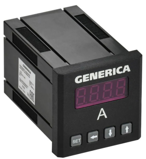 Изображение товара Амперметр GENERICA IDA31-5-1-0-LED-G