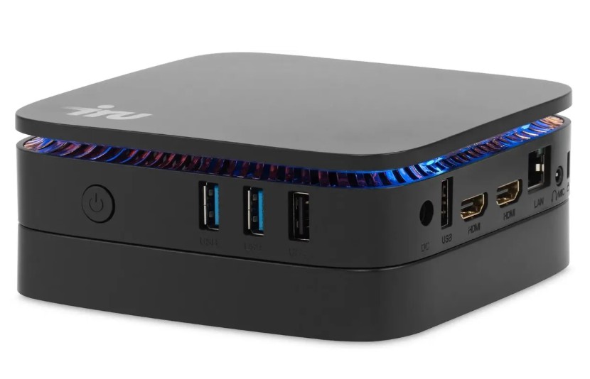 

Неттоп iRu 110JLCN 2152163 N4500/8GB/256GB SSD/UHD Graphics/Wi-Fi/BT/Win11PRO/black, 110JLCN