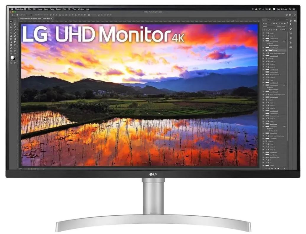 

Монитор 31,5" LG 32UN650K-W 3840x2160 LED, 16:9, IPS, 350cd, 1000:1, 178/178, DP, HDMI, 60Hz, Speakers, tilt, HAS, VESA, black, 32UN650K-W