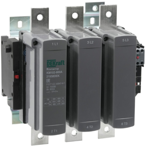 Изображение товара Контактор DEKraft 21958DEK для автоматизации электросетей мощностью