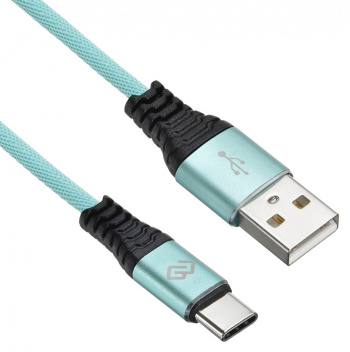 

Кабель интерфейсный Digma 1080450 USB (m)-USB Type-C (m) 1.2м зеленый, 1080450