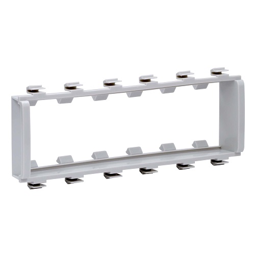 

Суппорт DKC F1003A под 6 мод. Viva, серый, "In-liner Aero/Front", башенки BUS, F1003A