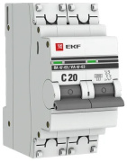 фото Автоматический выключатель  EKF mcb4763-6-2-20C-pro