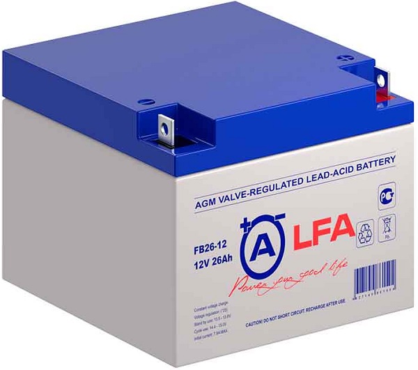 

Аккумулятор LFA FB26-12 LFA, FB26-12 LFA