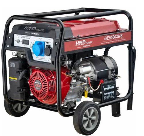 Изображение товара Генератор бензиновый HND GE 5500 XNS