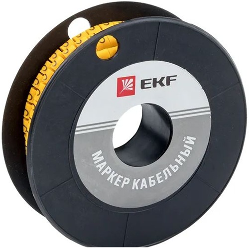 

Маркер на кабель EKF plc-KM-1.5-C 1,5 мм2 "C" (1000 шт.) (ЕС-0), plc-KM-1.5-C