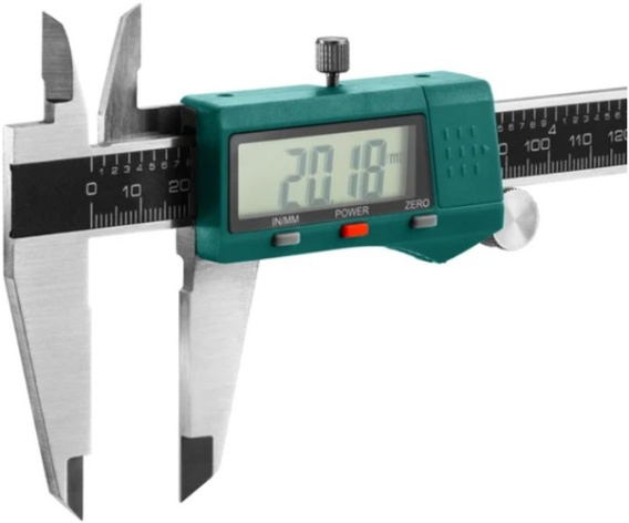 Изображение товара Цифровой штангенциркуль Kraftool 34460-200, 200 мм, высокая точность