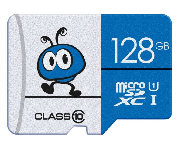 Изображение товара Карта памяти Micro SDXC 128 ГБ SmartBuy SB128GMSDU1BLUE01 с адаптером