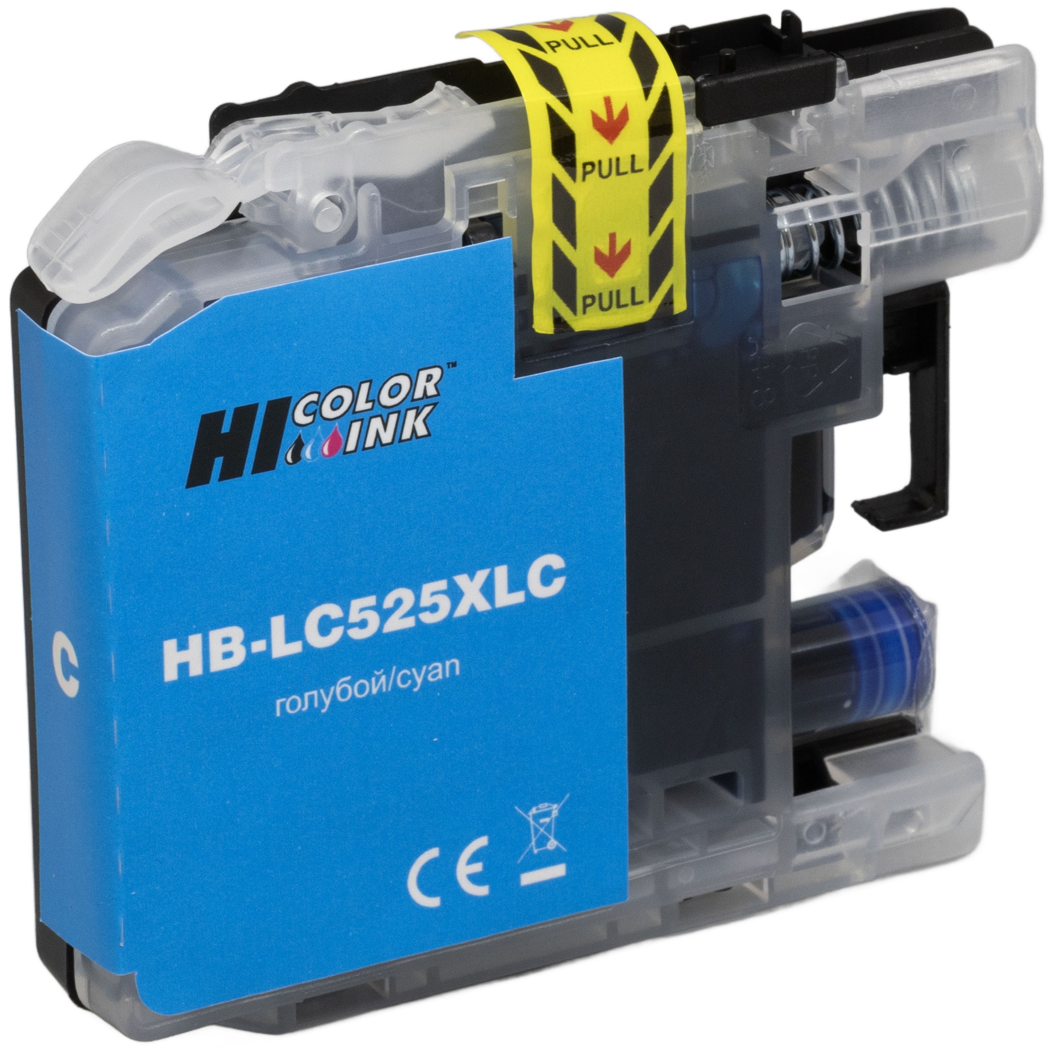 

Картридж Hi-Black 15302311206 (LC525XLC) для Brother DCPJ100/105/MFCJ200, С, 15302311206