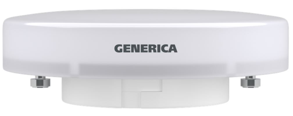 

Лампа светодиодная GENERICA LL-T80-15-230-30-GX53-G T80 таблетка 15Вт 230В 3000К GX53 (кратность 10шт), LL-T80-15-230-30-GX53-G