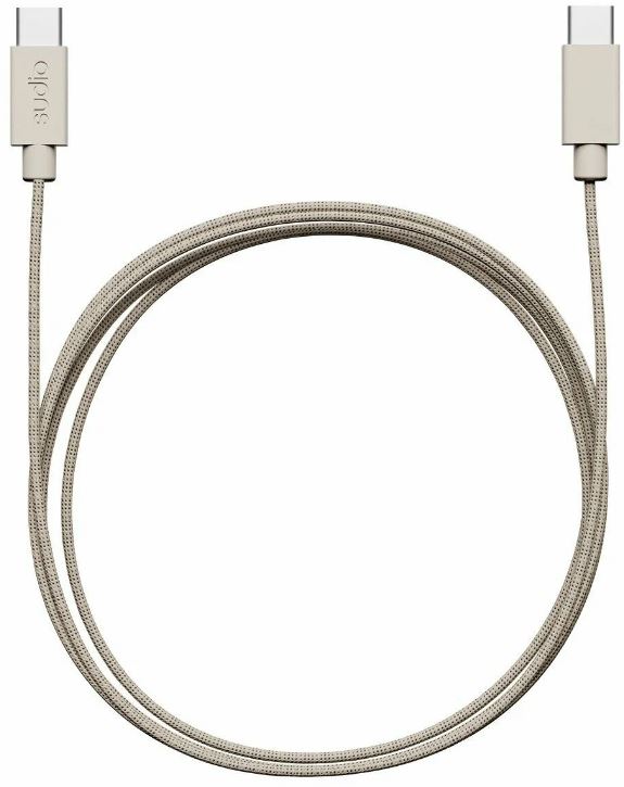 

Кабель Sudio C1-C 60W USB-C to USB-C Charging Cable. длина: 1.8м. цвет: песочный, C1-C