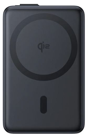 Изображение товара Портативный аккумулятор Baseus Nomos Qi2 Cosmic Black 45 Вт 10000 мАч