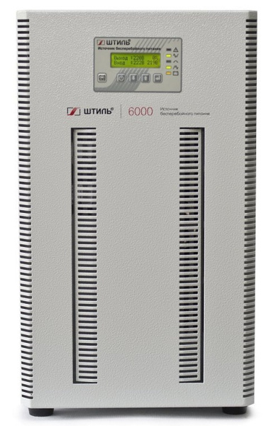 Изображение товара Источник бесперебойного питания Штиль ST1106L 6000 ВА с двойным преобразованием